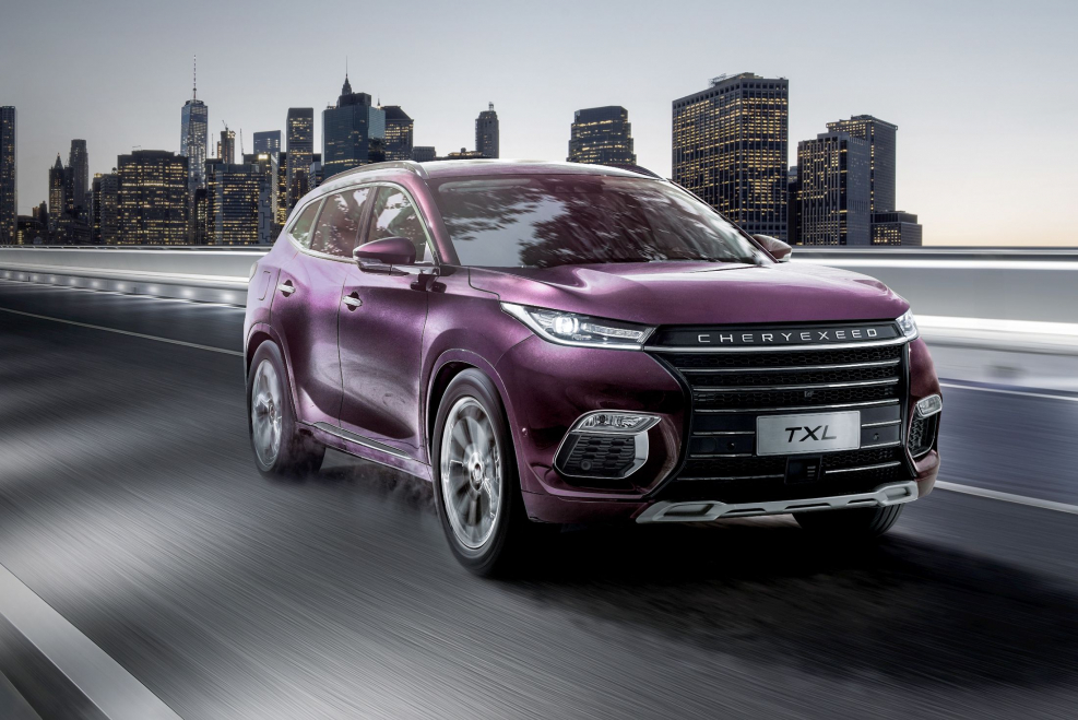 Новый Chery Exeed TXL
