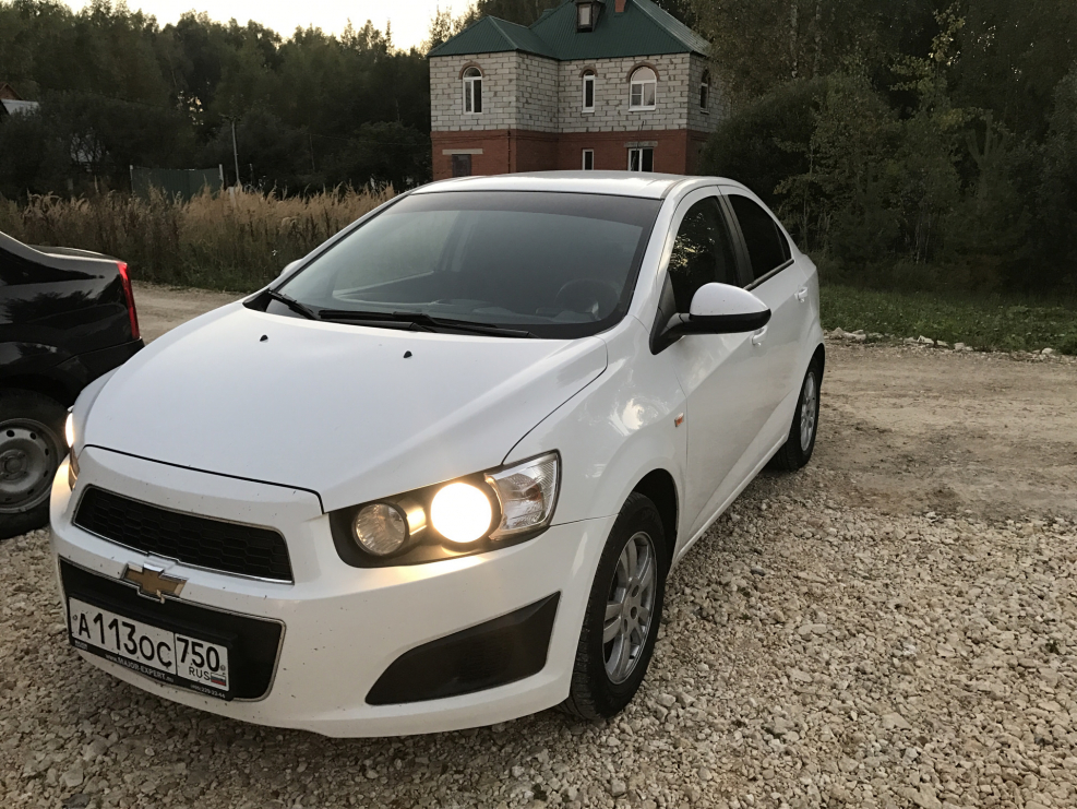 Chevrolet Aveo t300 тонировка