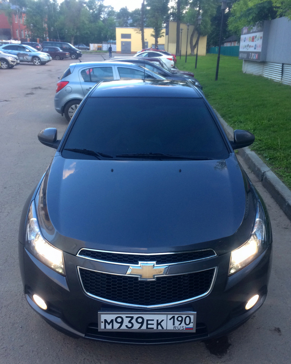 Шевроле тонированная красивая