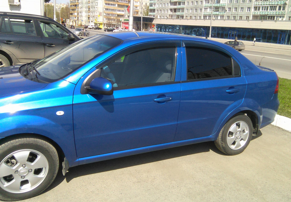 Chevrolet Aveo тонированная