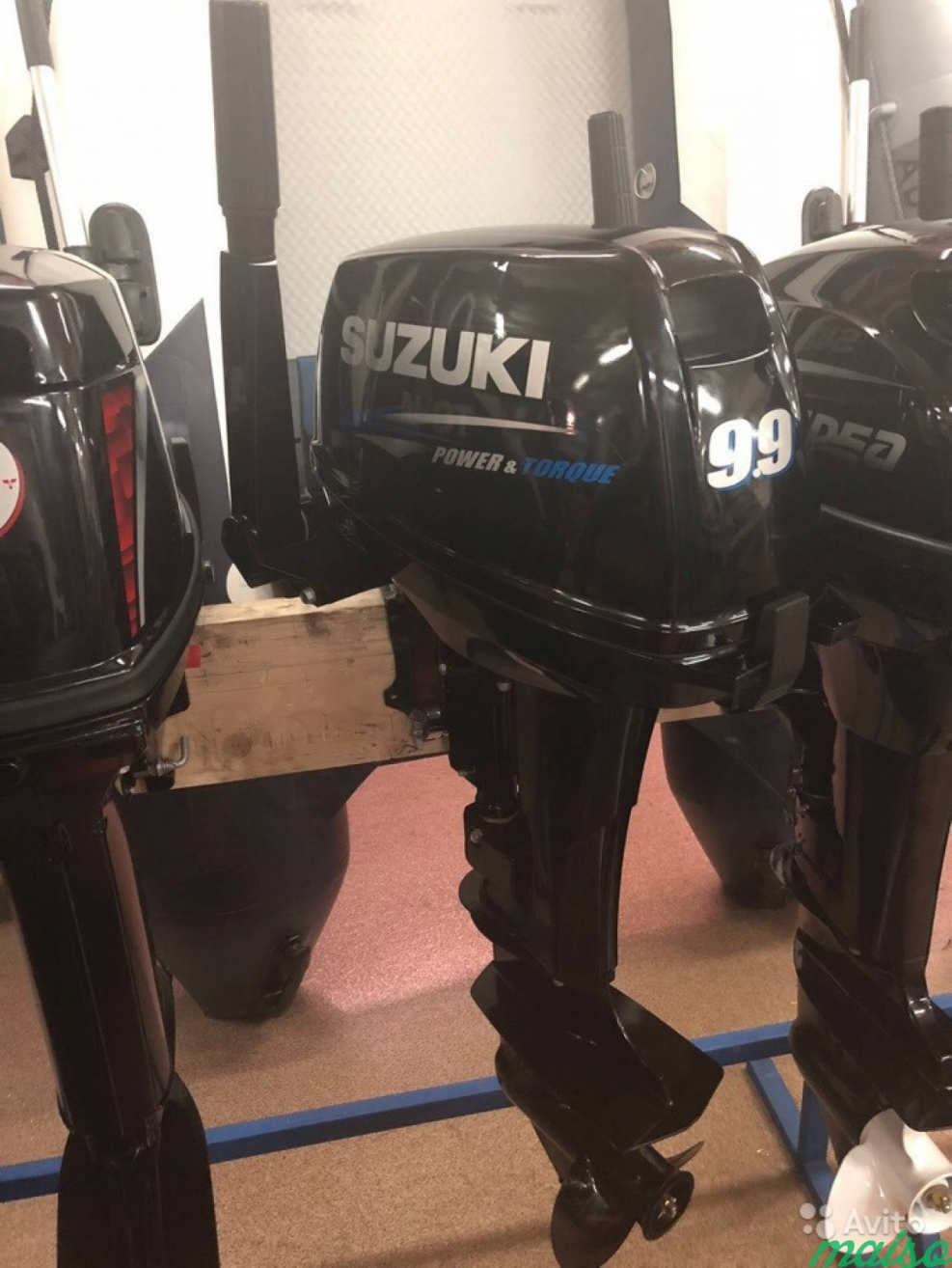 Сузуки DT9.9as с дистанцией