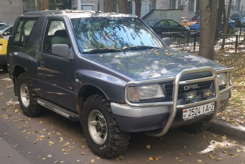 Opel Frontera Sport характеристики