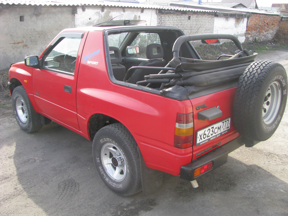 Opel Frontera Sport Раптор