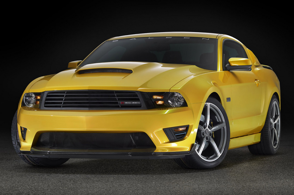 Форд Мустанг gt 2011 желтый