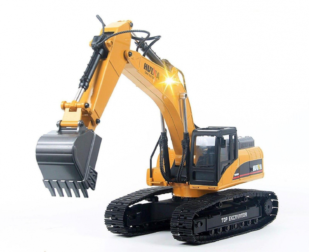 Радиоуправляемый hui na Toys экскаватор масштаб 1:14 2.4g - hn1550