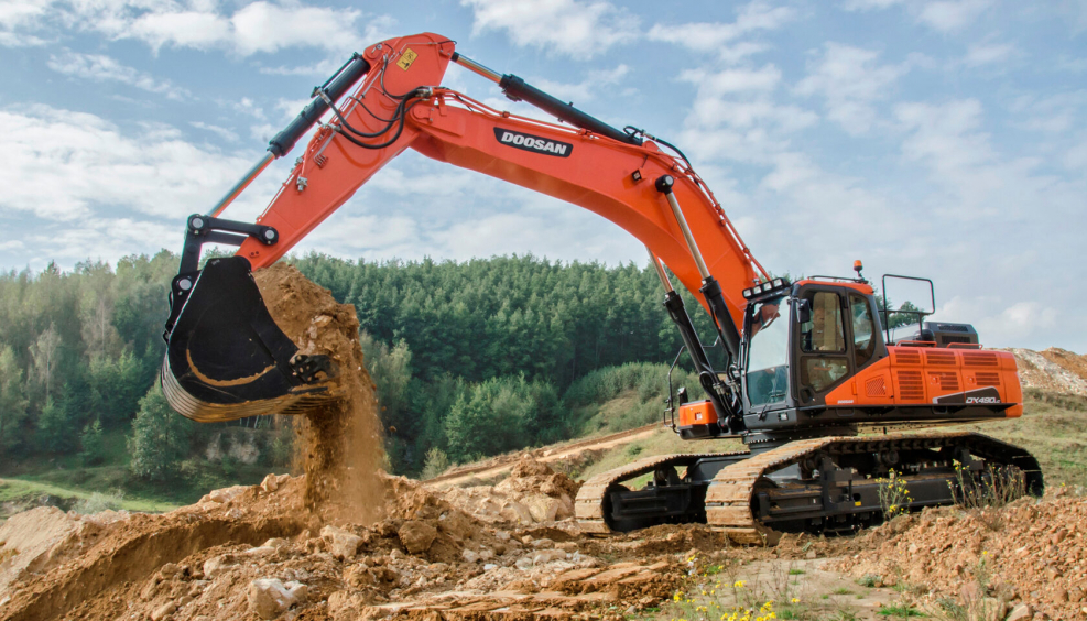 Экскаватор Дусан dx490lc-5