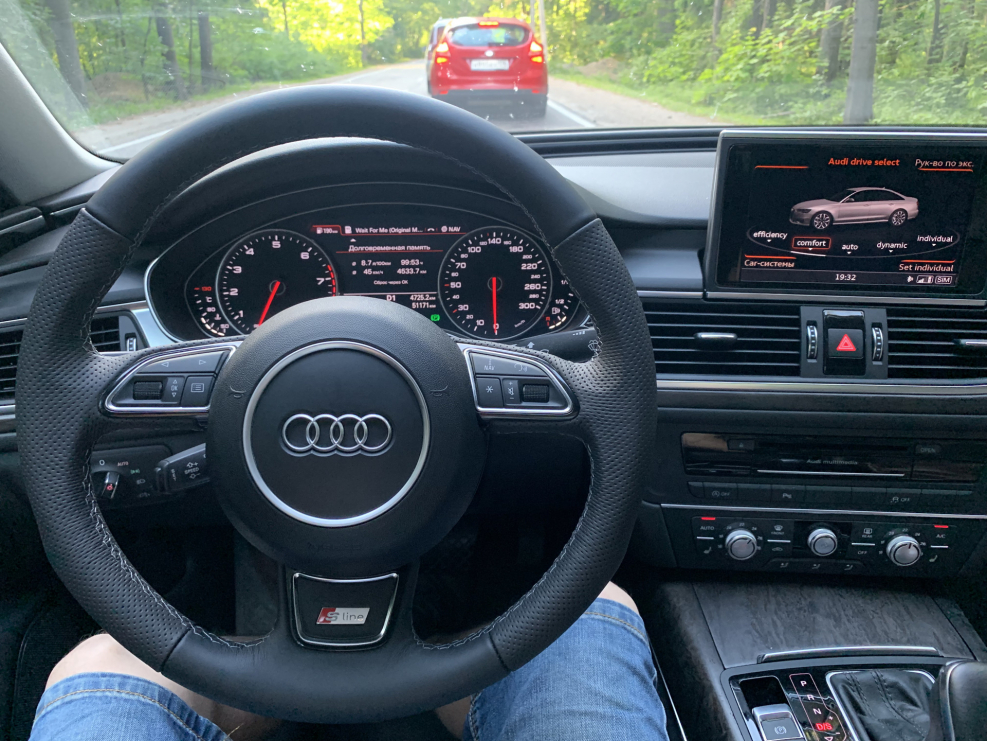 Руль Audi a6 c7 Sline