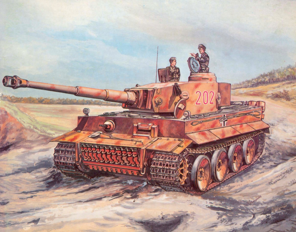 Танк Panzerkampfwagen vi тигр