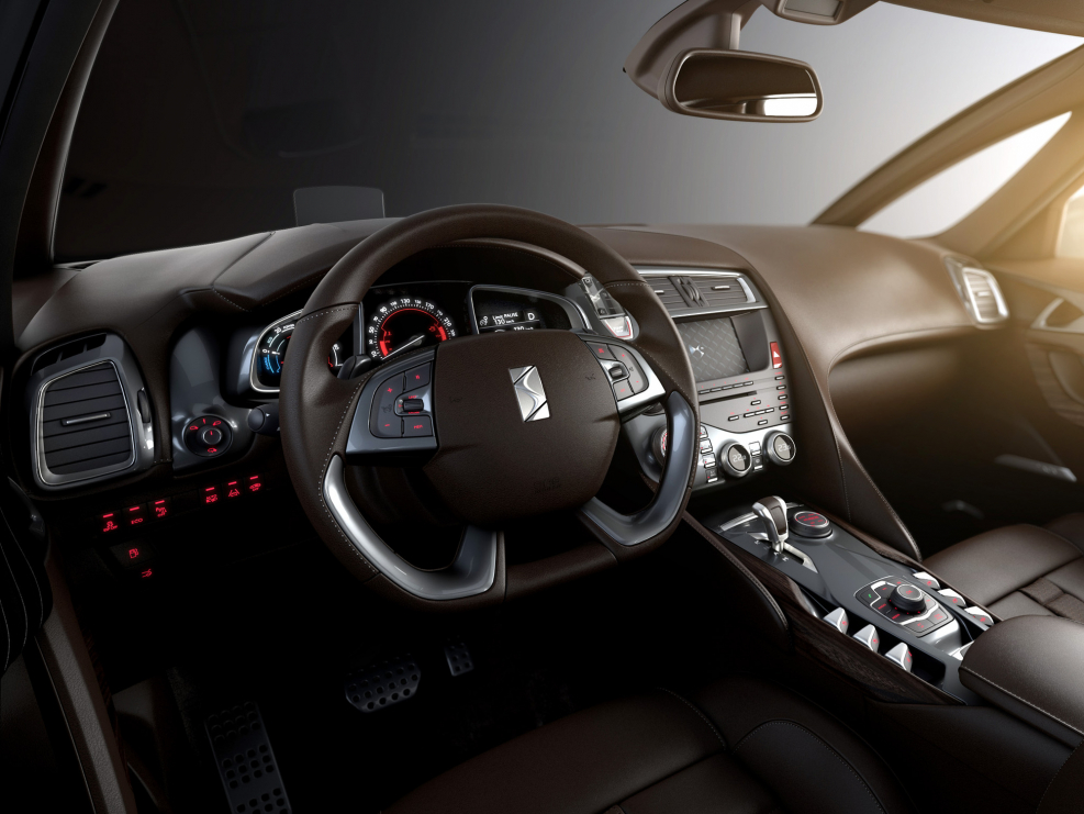 Citroen ds4 кожаный салон