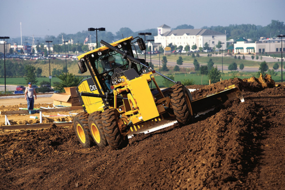 Автогрейдеры John Deere 620g
