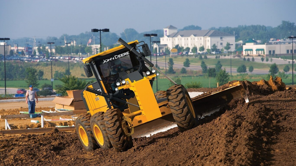 Автогрейдер Джон Дир 772g