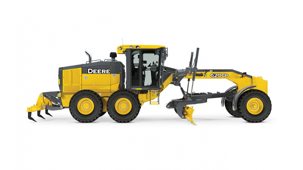 Автогрейдер John Deere 870d