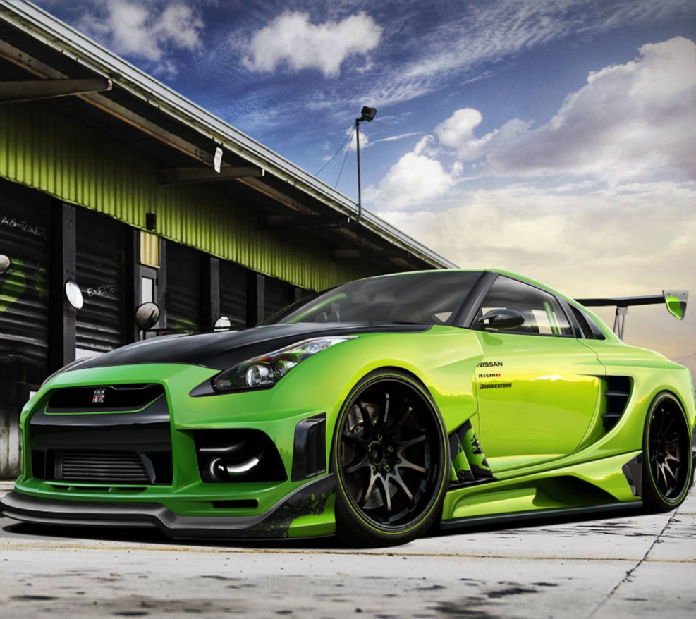 Nissan GTR тюнингованный