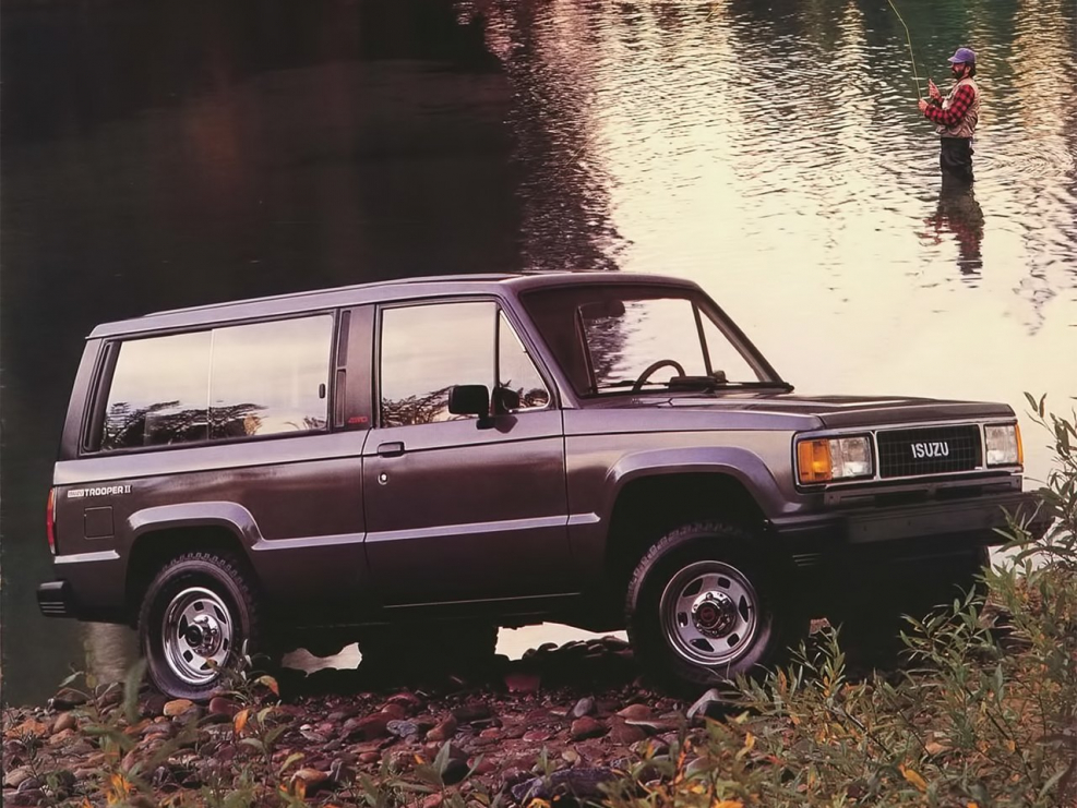 Isuzu Trooper, 1991 3 двери