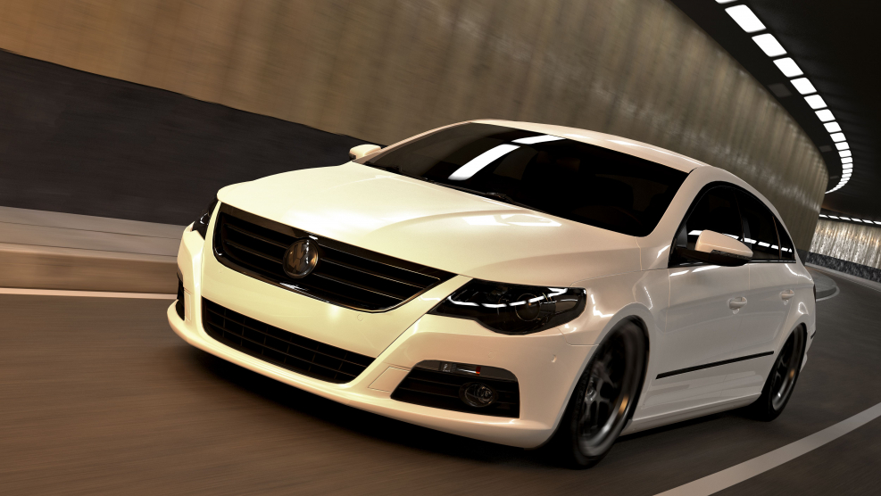 Volkswagen Passat b7 stance