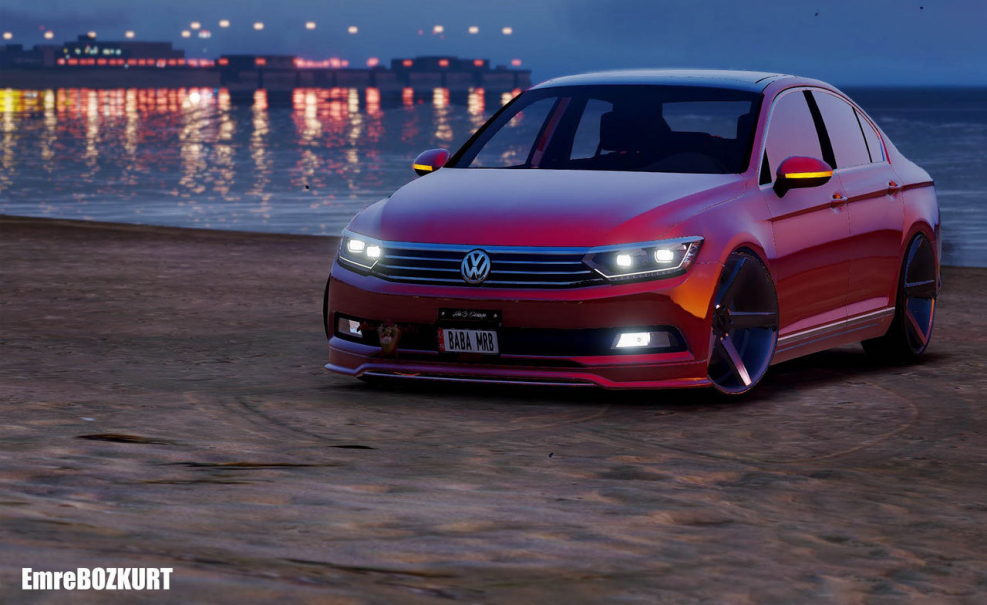 VW Passat cc Black