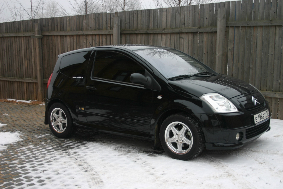 Citroen c2 черный
