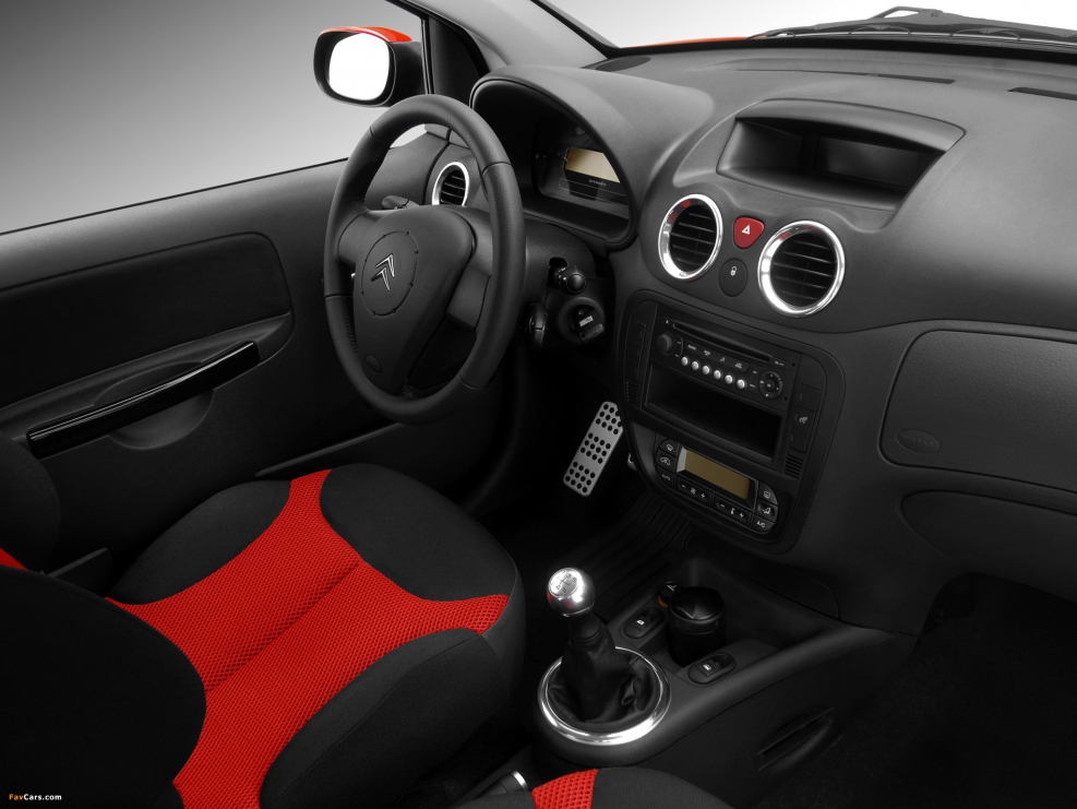 Citroen c2 салон