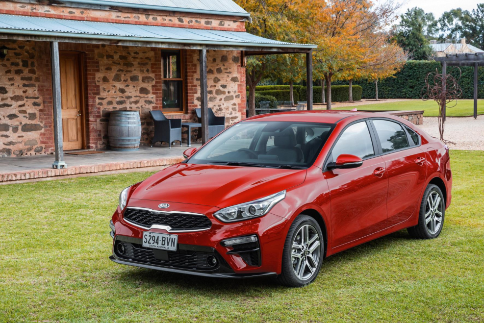 Kia Cerato 2020 синяя