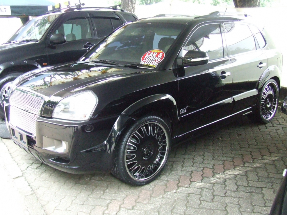 Hyundai Tucson 2008 обвес