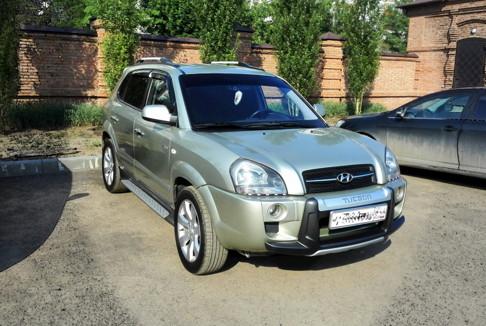 Hyundai Tucson 2008 обвес