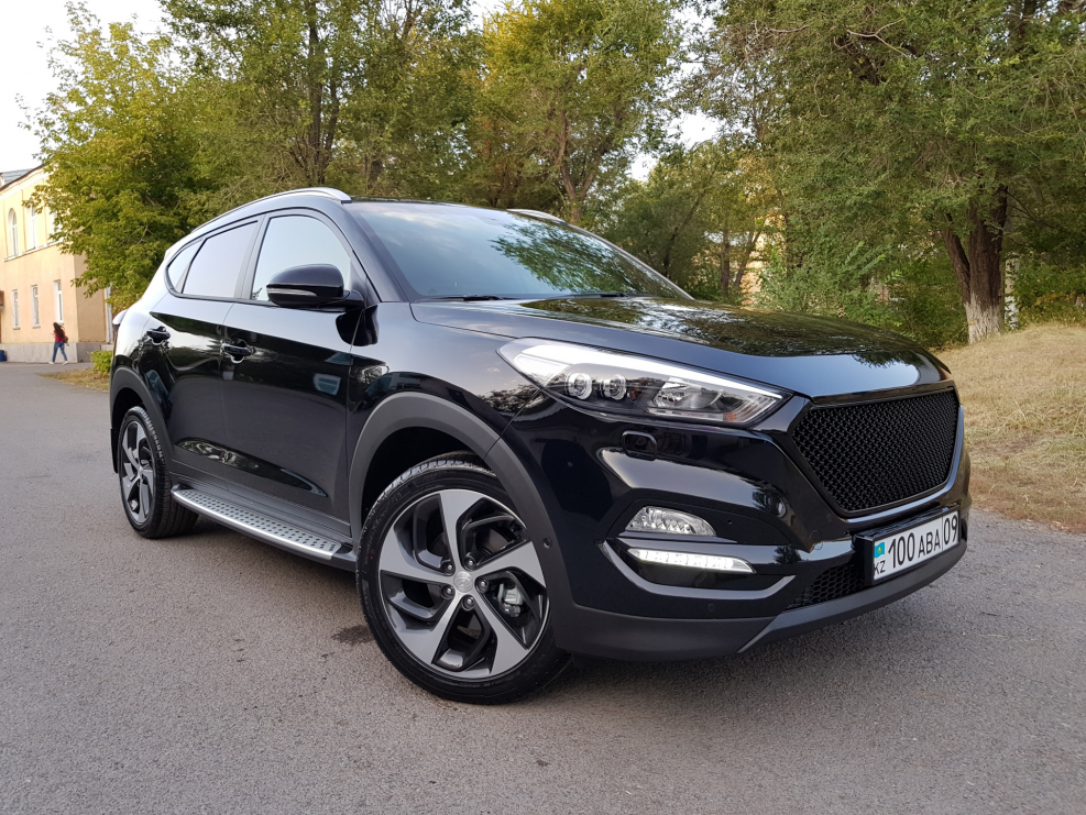 Hyundai Tucson 2017 черный