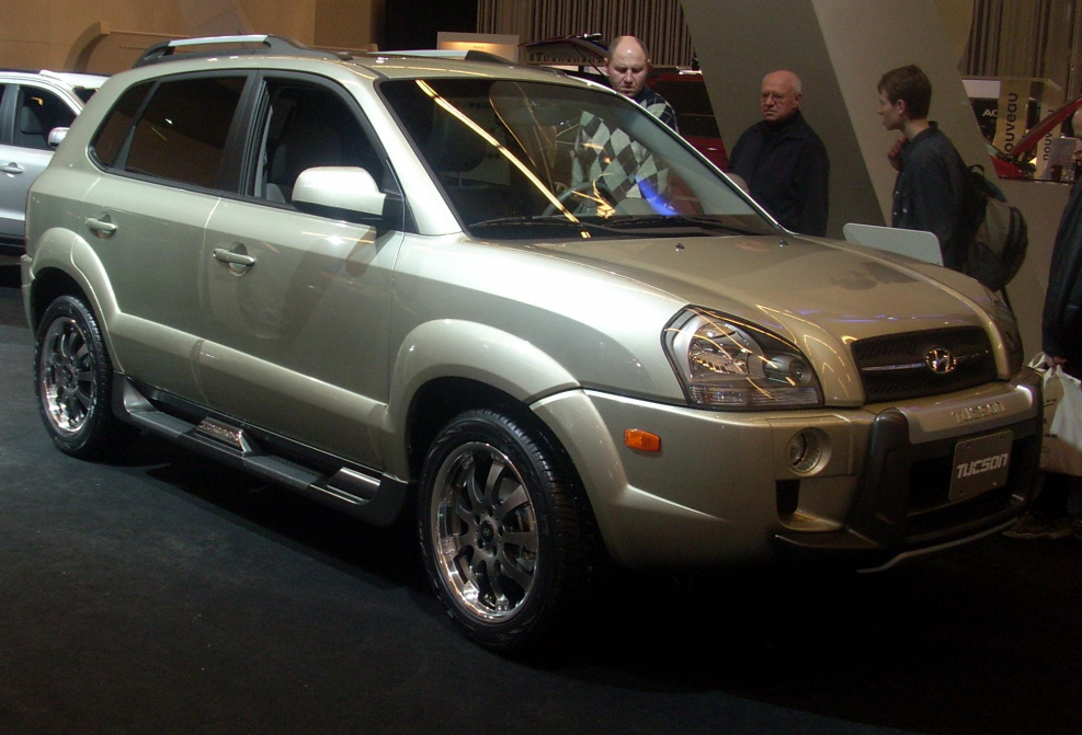 Хендай Туксон 2008 тюнингованный