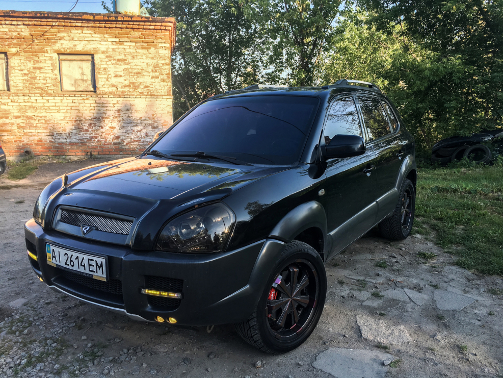 Hyundai Tucson 2008 обвес