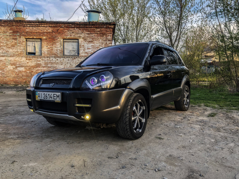 Обвес Hyundai Tucson 2007