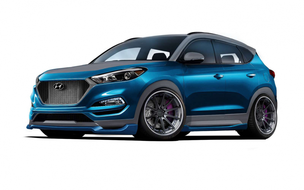 Hyundai Tucson 2020 в обвесе