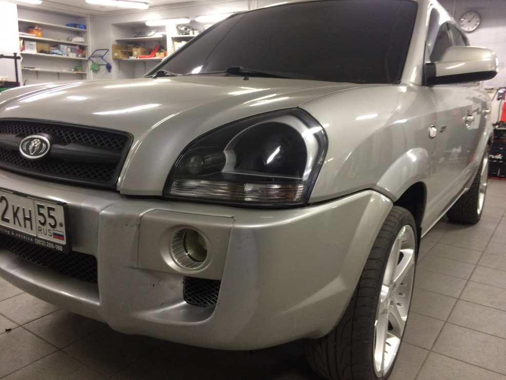 Линзы Hyundai Tucson JM