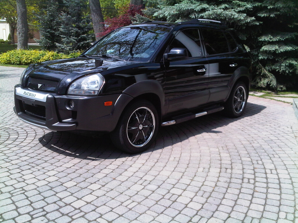 Hyundai Tucson 2008 обвес