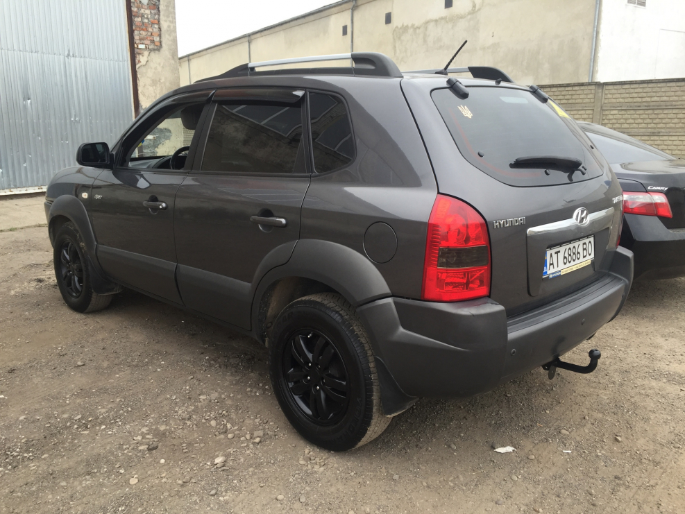 Hyundai Tucson 1 черные диски