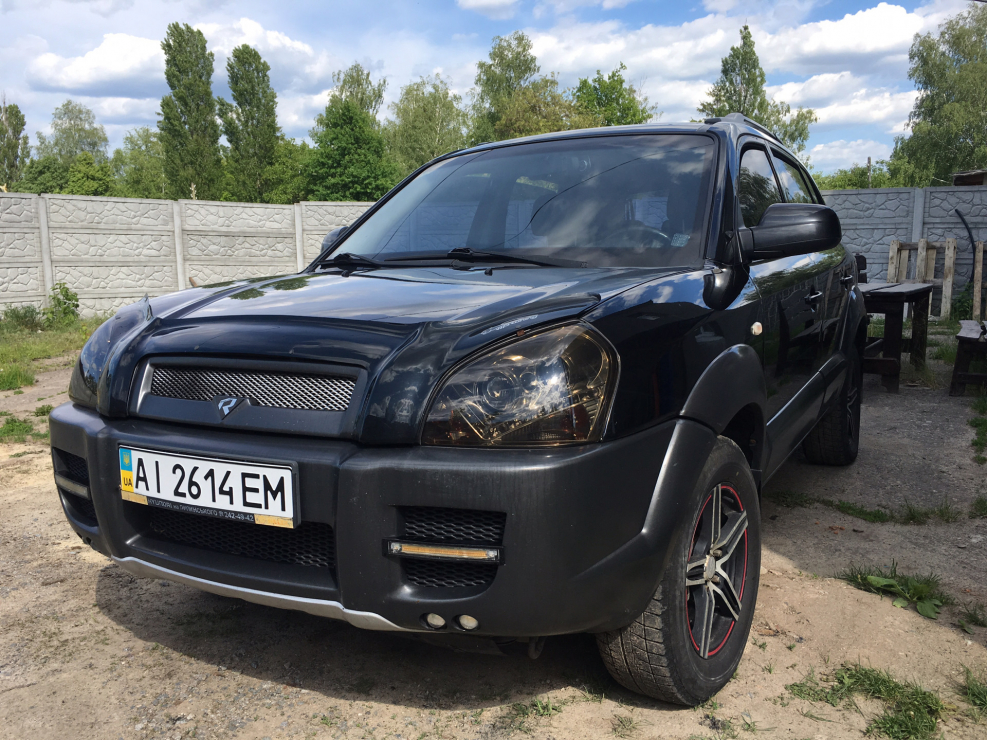 Фары Hyundai Tucson 2008