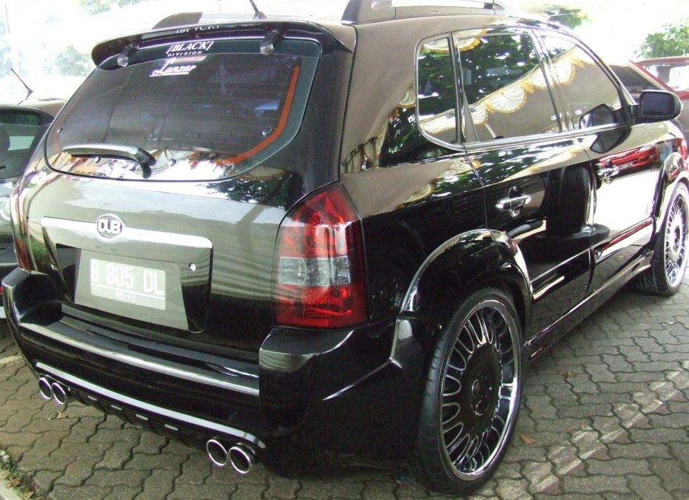 Hyundai Tucson 2007 тюнинг
