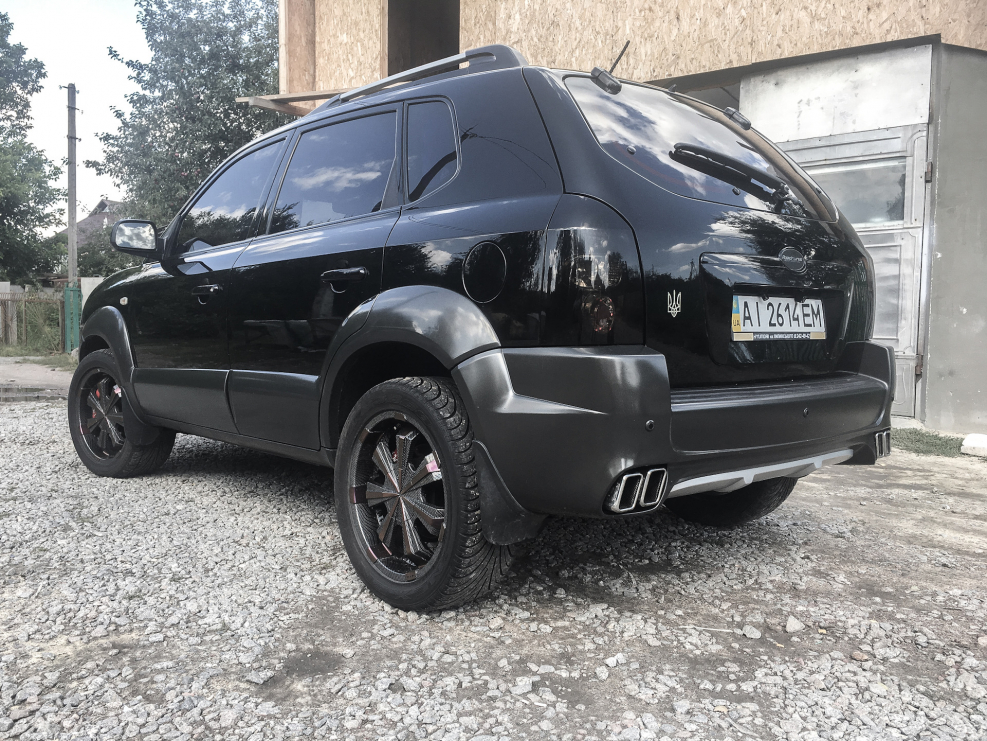 Hyundai Tucson 2008 обвес
