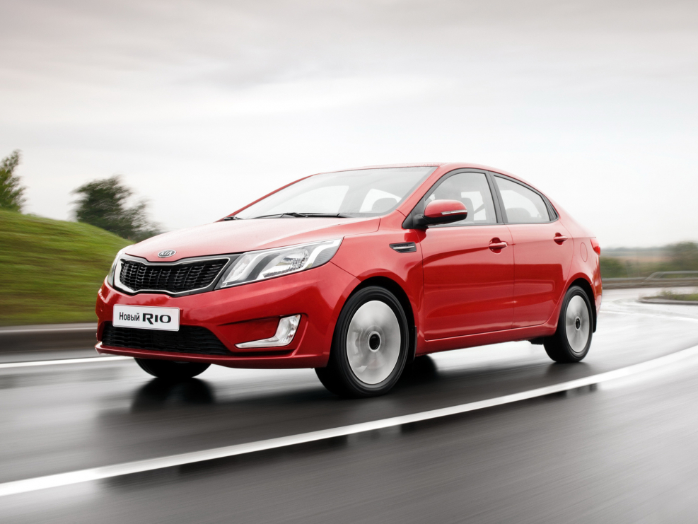 Kia Rio III (QB) седан (2011 - 2017)