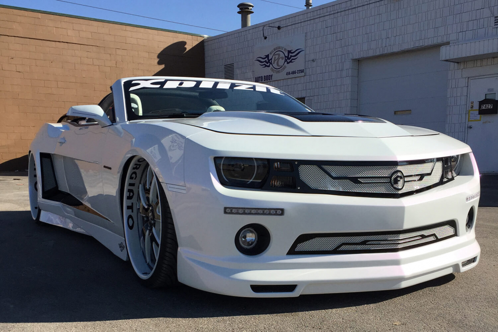Chevrolet Camaro Forgiato White