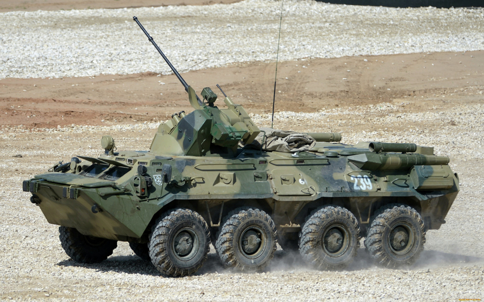 БТР-82 бронетранспортёр