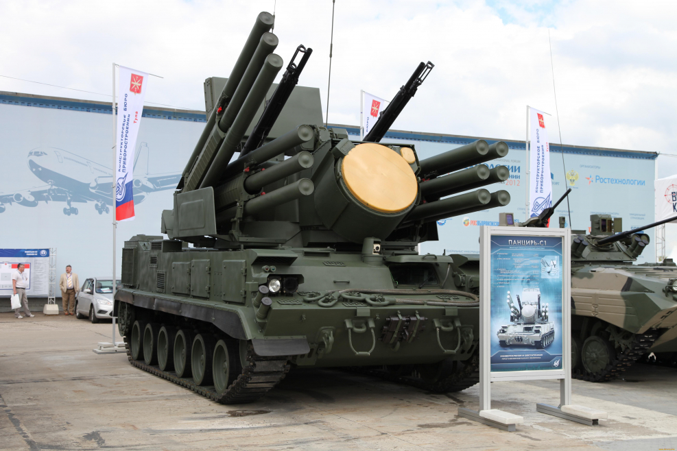 Панцирь с1 с Тунгуской