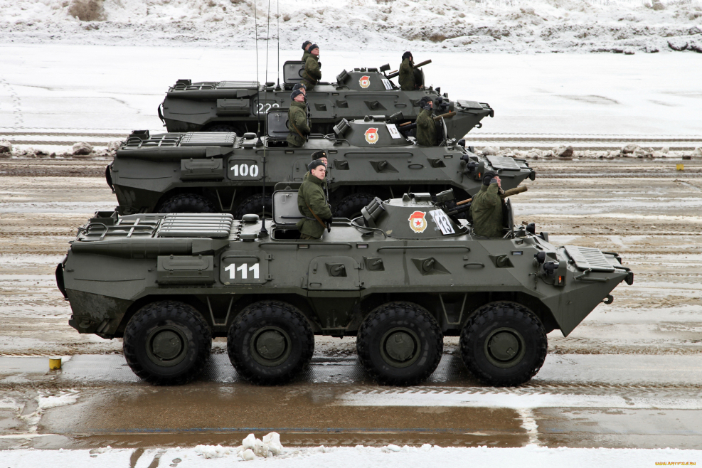 Вооружение БТР 80