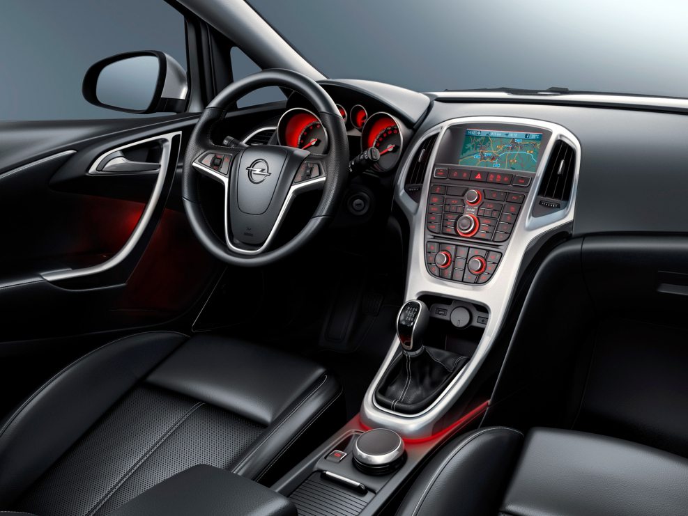 Vauxhall Astra салон