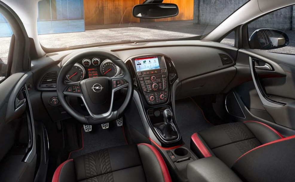 Opel Astra j 2014 салон