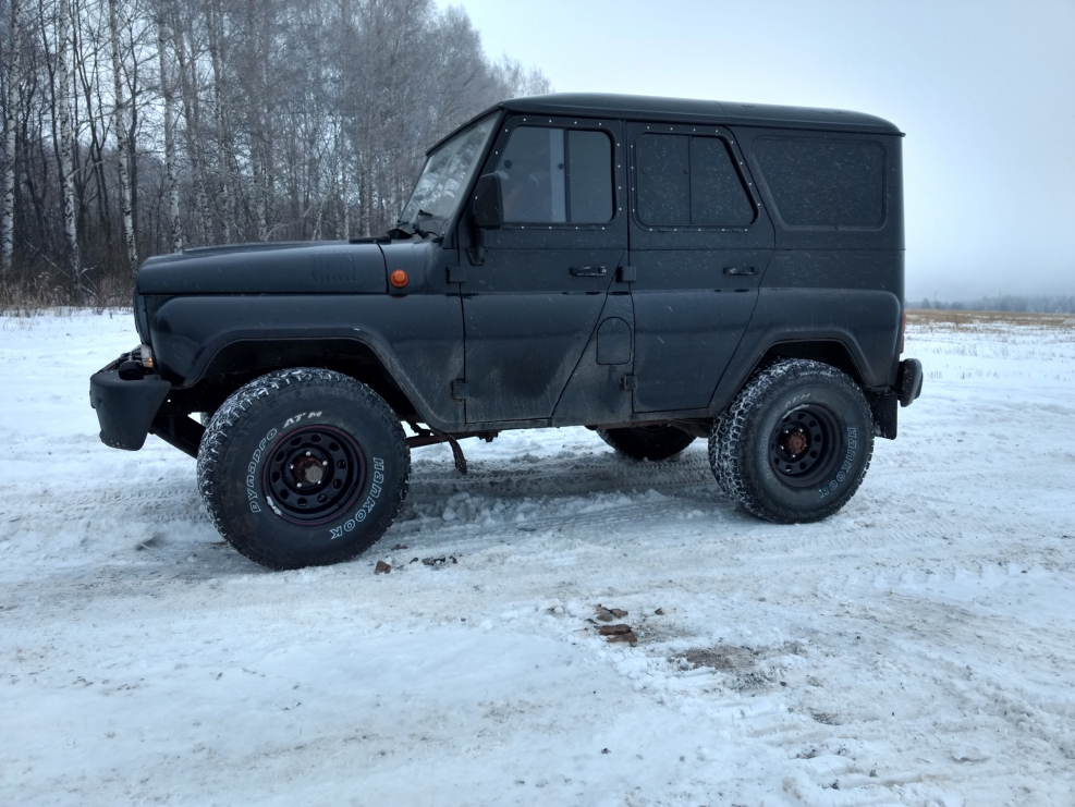 УАЗ Hunter 33 колеса