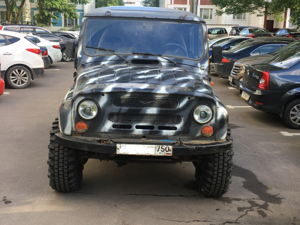 Нортек ет 500 33 на УАЗ