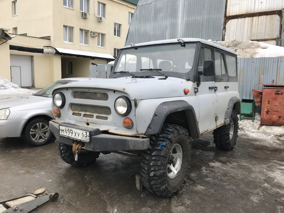 УАЗ Хантер на 33 колесах