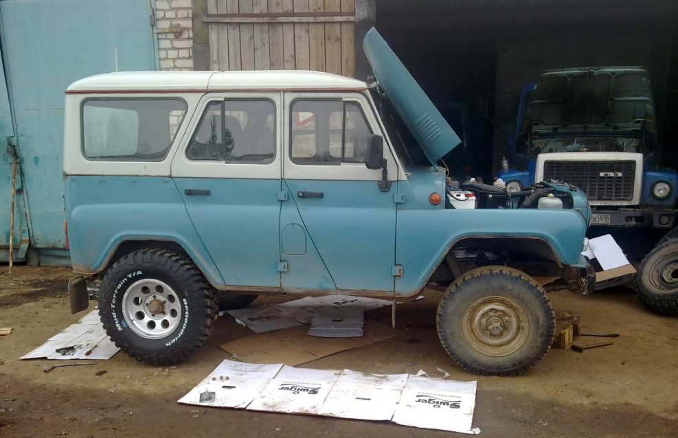 УАЗ Хантер 31 10.5 r15