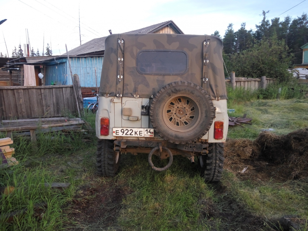 УАЗ 31512 на 33 сафарях