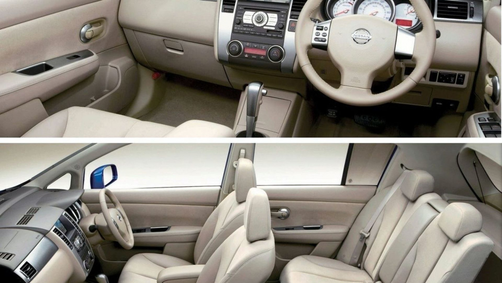 Nissan Tiida 2008 седан салон