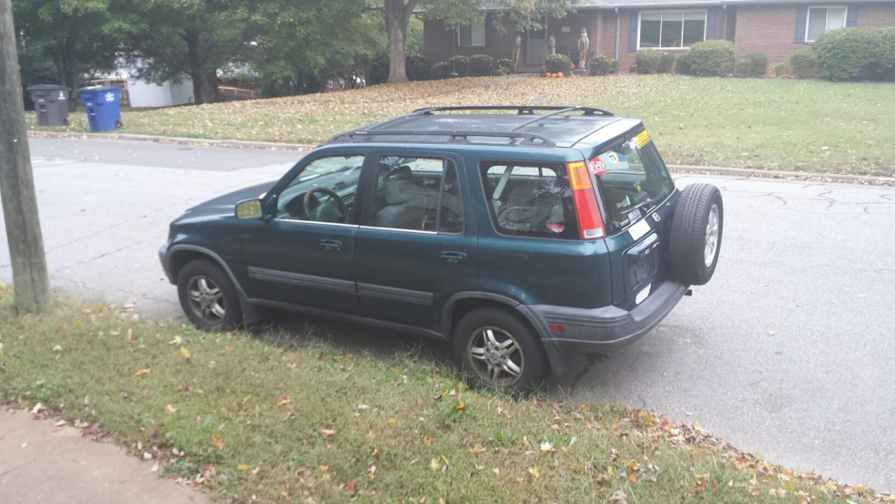 Honda CRV черная 1998